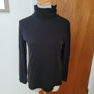 Madewell Long Sleeve Turtleneck Tee T-Shirt Black Size XS Pre-owned